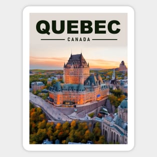 Quebec Canada Sticker